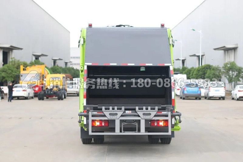 国六东风天锦12-14方后装压缩垃圾车